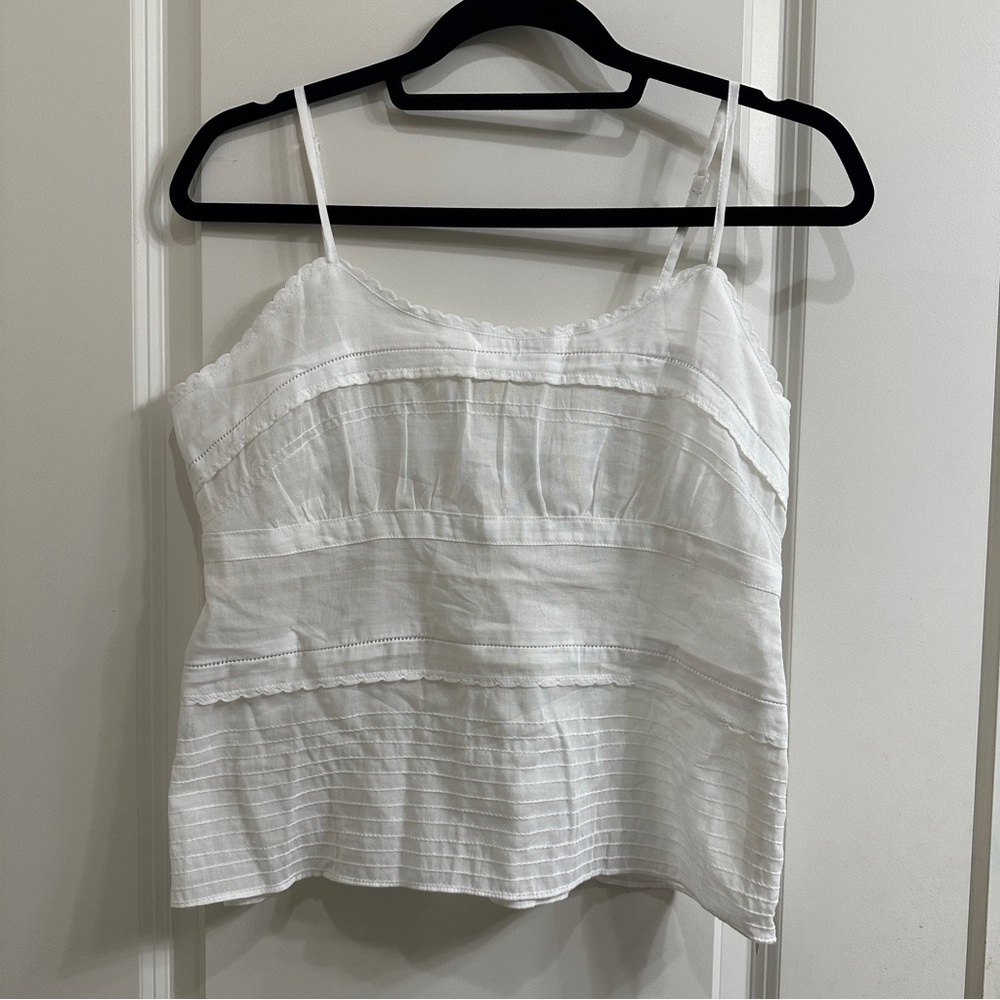 American Eagle Outfitters White Camisole Top